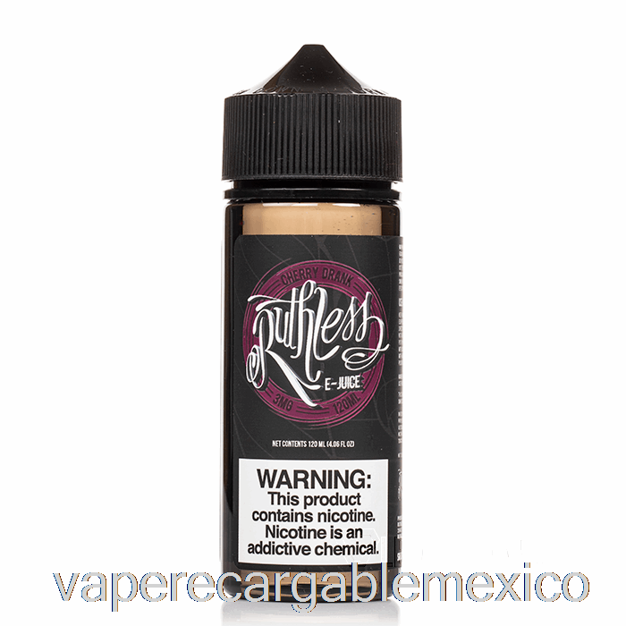 Vape Recargable Cherry Bebió - Despiadado - 120ml 6mg